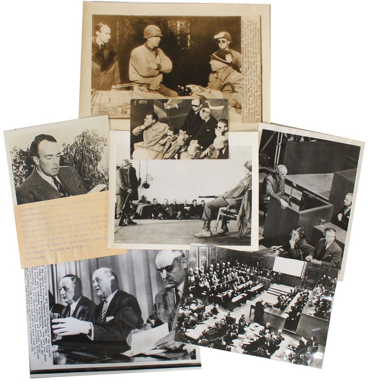 Item #18676 Nuremberg Trials Press Photo Archive. WWII Nuremberg.