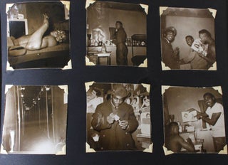 African American Korean War Air Force Soldier's Photo Album