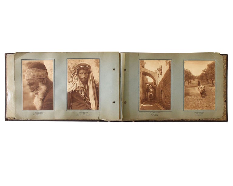 Item #18738 Photo Album of the People and Land of British Mandate Palestine. British Palestine Zionism.