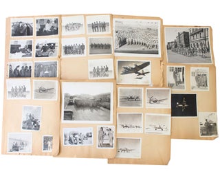 Item #18744 Photo Album of a Segregated 1940s African American Army Air Force Unit. WWII Air...