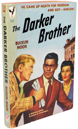 "He came up North for freedom and got---Harlem!", 1949 Pulp. Bucklin Moon Anti Racist Pulp.