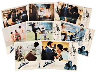 Blaxploitation Collection of 8 Movie Lobby Cards for That Man Bolt ( A Black James Bond. Archive Blaxploitation.