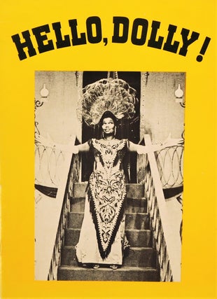 Item #18854 All-Black Cast of Hello, Dolly! Starring Pearl Bailey, 1975. Hello African American,...