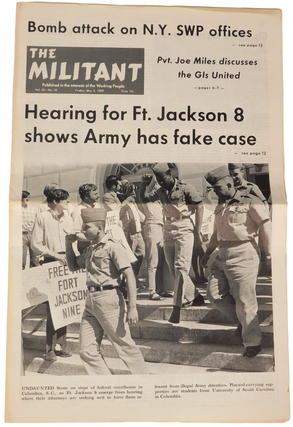 "The Militant," Covering Anti-Vietnam War Undercurrent in US Army 1969. Vietnam Socialism.