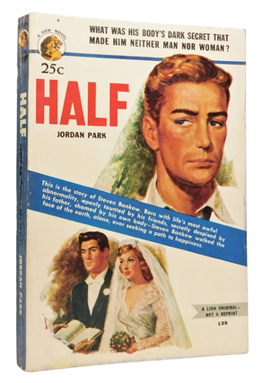 Item #18875 1950s Pulp Novel Half Starring Intersex Character: "Could he change his sex?" Cyril...