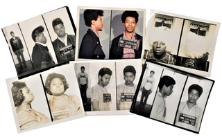 African American Policing and Identification Mugshot Archive Chicago and Miami 1960s to 1970s