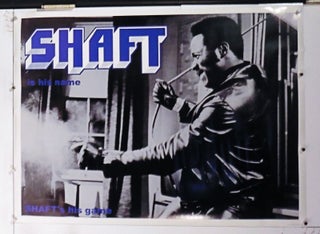 Item #18959 Shaft 1971 Movie Poster. Shaft Blaxploitation