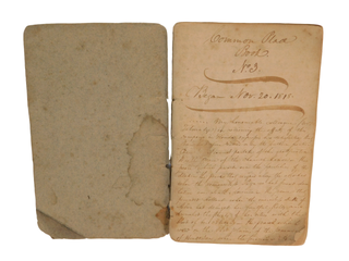 Item #18960 Handwritten 1818 Commonplace Book Offers a Detailed view into everyday life two...