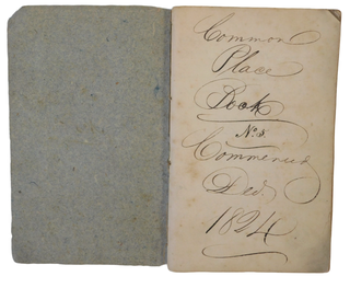 1824 Handwritten Journal