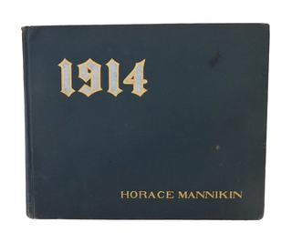 1914 Yearbook from Horace Mann Preparatory School in New York. New York Horace Mann.