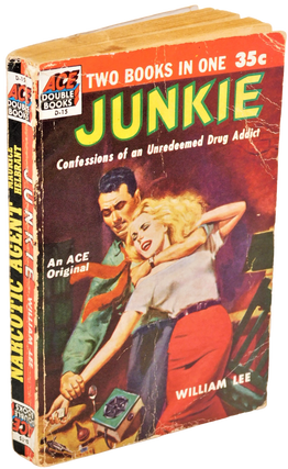 Item #19065 One of the Most Sought After Pulp Paperbacks. Junkie. William Burroughs