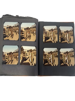 Vietnam War Era U.S. Army Engineer Unit at Oakland Army Base Multiracial Military Life Photo Album Early 1970s