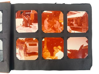 Vietnam War Era U.S. Army Engineer Unit at Oakland Army Base Multiracial Military Life Photo Album Early 1970s