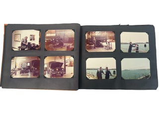 Vietnam War Era U.S. Army Engineer Unit at Oakland Army Base Multiracial Military Life Photo Album Early 1970s