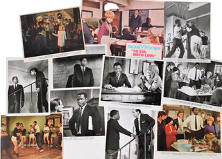 To Sir, With Love - Sidney Poitier Original Lobby Card Archive. With Love To Sir, Sidney.