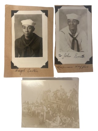 African American Military History World War II U.S. Navy Service of Black Sailors including George Bailey Brooks at Great Lakes Naval Training Station