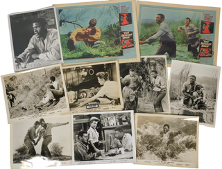 Sidney Poitier: The Defiant Ones 1958 Original Lobby Card and Photo Archive. Sidney Poitier The Defiant Ones.