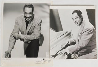 Item #19206 Black Jazz Pianist and Composer, Duke Ellington 2 Original Portraits. Duke Ellington
