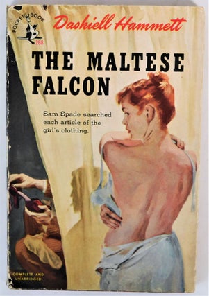 Item #19213 The Maltese Falcon by "Dean of detective fiction", Dashiell Hammett. Dashiell Hammett