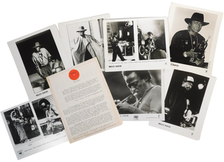 Item #19215 Black Jazz Musician, Miles Davis Press Photo Archive. Miles Davis