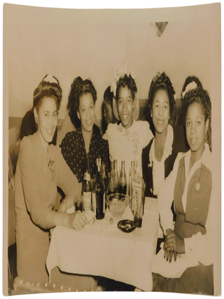 African American Social History World War II Era Black Servicemen and Families Documented in Nightclub and Restaurant Life, 1944–1955