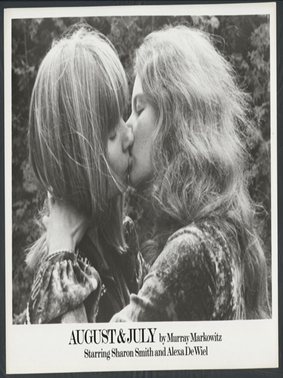Item #19258 1973 Lesbian Film "August And July" Original Photo. LGBTQ Film, August, July
