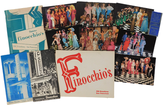 Item #19300 Archive from First American Drag Nightclub in San Francisco, Finocchio's. Finocchio's...