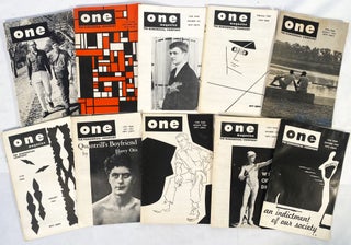 Early LGBTQ Archive of 'One Magazine' The Homosexual Viewpoint. 1964-67. LGBTQ ONE Magazine.