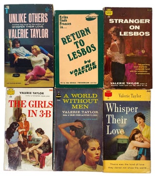 Valerie Taylor Collection of Six Lesbian Pulps. Valerie Taylor.