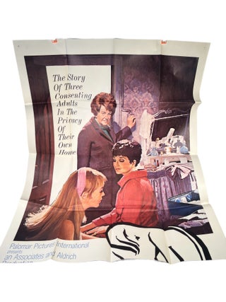 1960's Movie Depicting a Lesbian Relationship The Killing of Sister George Original Movie Poster. The Killing of LGBTQ.