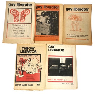 Gay Liberator 1970's Newspaper Archive: "The first gay newspaper in Michigan". Gay Liberator LGBTQ.