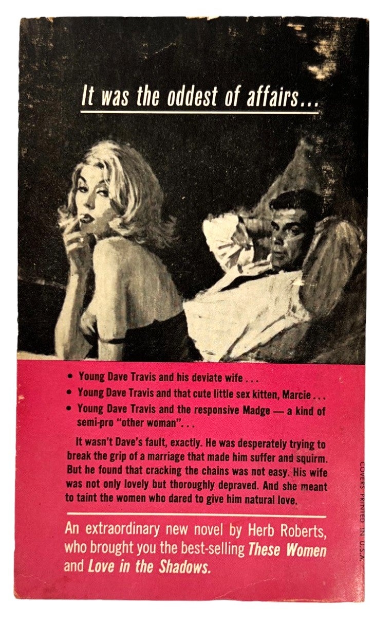 Early Lesbian Pulp Novel Strange Wife by Herb Roberts | Herb Roberts Lesbian  pulp