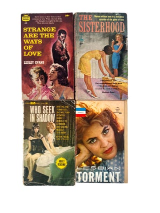 Item #19587 1950s - 1970s Lesbian Pulp Collection, Includes: I Am A Lesbian. pulp Lesbian