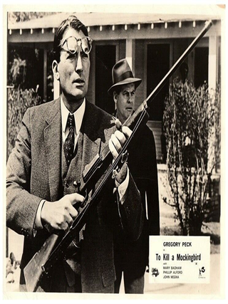 Civil Rights Era Film To Kill a Mockingbird Lobby Photograph Archive Depicting Racial Justice Narrative 1962