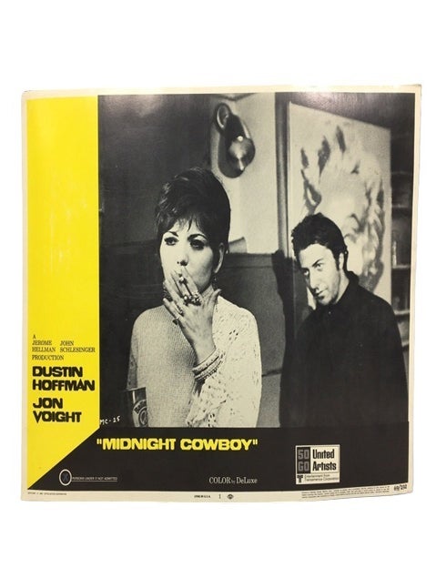 Item #19636 Midnight Cowboy (1969) starring Dustin Hoffman Original Photo and Lobby Card Archive. Midnight Cowboy, Dustin Hoffman.