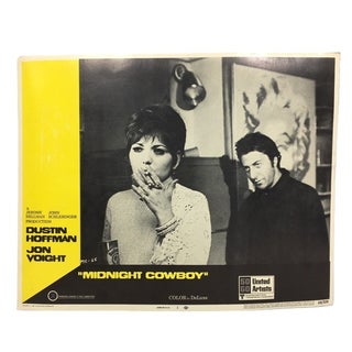 Midnight Cowboy (1969) starring Dustin Hoffman Original Photo and lobby card archive. Dustin Hoffman Midnight Cowboy.