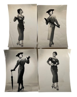 Black Models Philadelphia Studio Fashion Photoshoot, 1930's-1940's. Philadelphia Black Models.