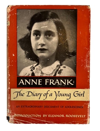 Item #19744 Early Vintage Edition of Anne Frank: The Diary of a Young Girl, Hardcover 1952. The...