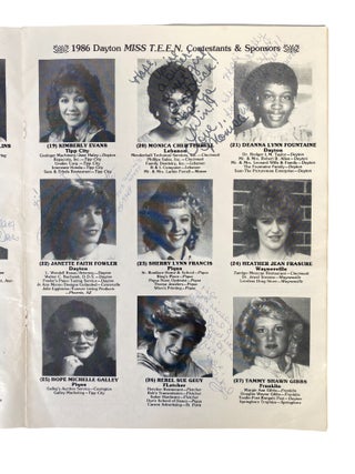 Miss T.E.E.N. Program Dayton, Ohio 1985