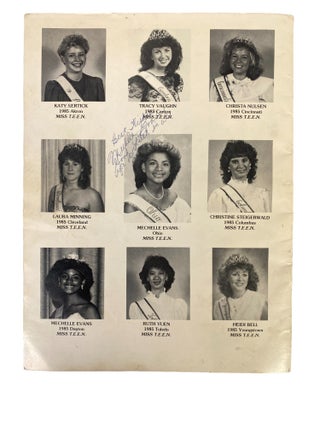 Miss T.E.E.N. Program Dayton, Ohio 1985