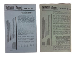 Mattachine Midwest Newsletter Archive, 1967-1968. LGBTQ Mattachine.