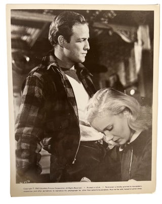 Marlon Brando 1954 original vintage photo archive from On The Waterfront,: "I could have been a contender"