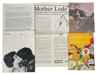 Item #19764 Lesbian-Feminist Publication Archive 1972-1977. Publications Lesbian-Feminism