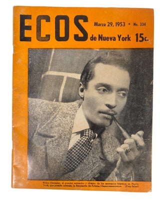 ECOS de Nueva York: a weekly magazine for the Spanish speaking people in the United States, 1953. ECOS de Hispanic/Latinx Magazine.