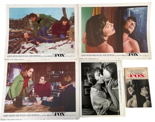 Early Lesbian 1967 Film The Fox Lobby Card Archive, Based on a D.H. Lawrence Story. The Fox Lesbian Film.