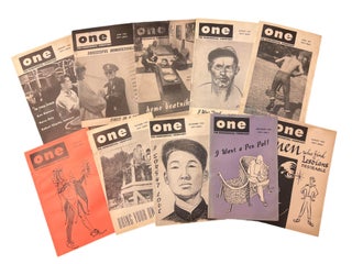 Early LGBTQ Archive of 'One Magazine' The Homosexual Viewpoint. 1958-61. LGBTQ ONE Magazine.