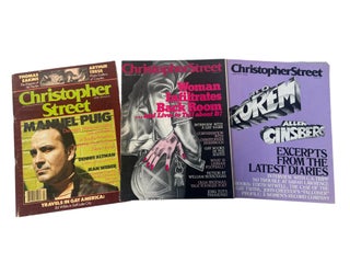 LGBTQ Monthly Literary Magazine for the Gay Community, 1977-1979: Archive of Christopher Street. Christopher Street Gay Magazine.