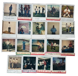 California Prison Gang Polaroid Photo Archive, 1980s-2000's. Prison Gang Members.