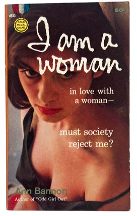 Ann Bannon First Edition Lesbian Pulp I Am a Woman in Love with a Woman 1959. Ann Bannon LGBTQ Pulp.