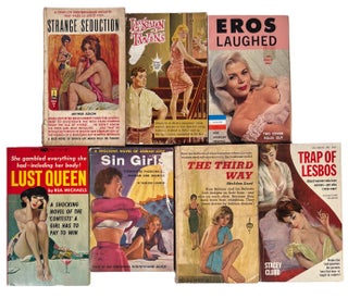 Item #19895 Early 1960s and 1970s Lesbian Pulp Collection. LGBTQ Pulp Lesbian